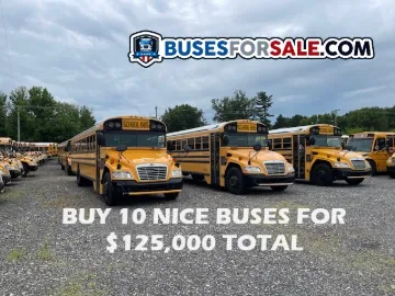 10 Bus Package Deal 2011 Blue Bird Visions