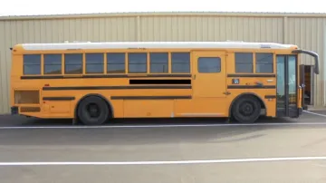 2011 Thomas Rear Engine Cutaway School Bus