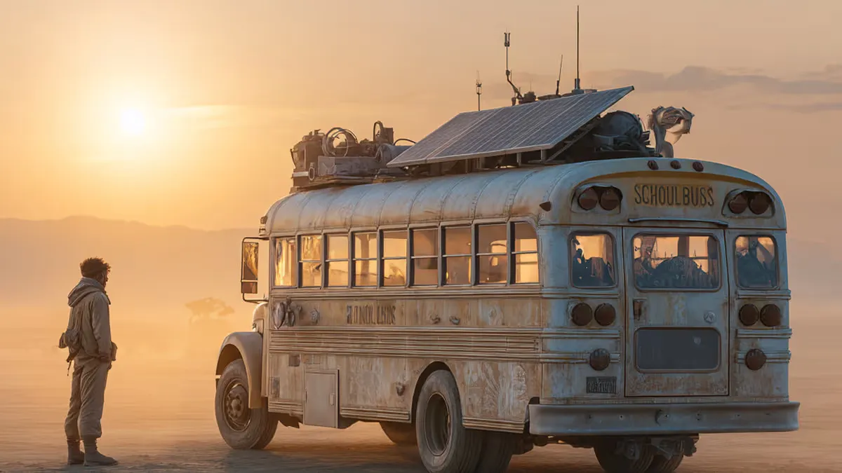 From Burning Man to Yellowstone: Why nomads are choosing buses over vans