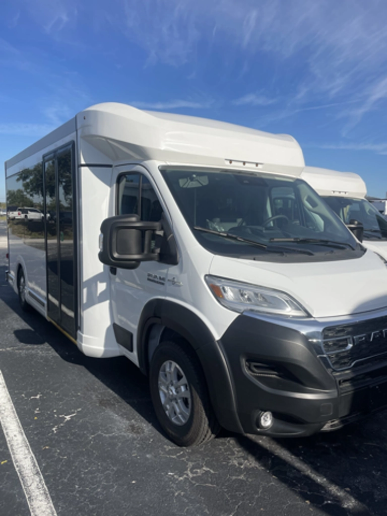 Picture of 2025 New England Wheels Frontrunner RAM Promaster Shuttle Bus