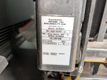 2018 International CE 51P ADA