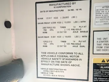 2017 IC BUS