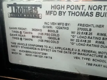 2016 Thomas C2 48P School Bus