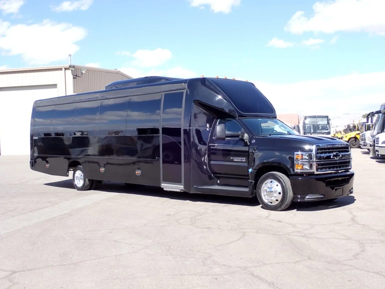 Picture of 2023 Executive Coach Builders Ecoach38 Shuttle Bus