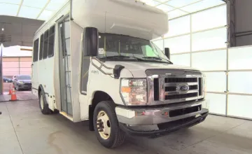 2017 Ford E350 Non-CDL Wheelchair Shuttle Bus For Sale For Adults Medical Transport Mobility ADA Handicapped