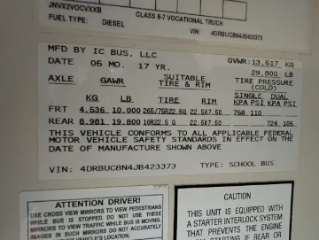 2018 IC BUS