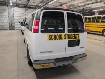 2014 GMC 7 Passenger School Van