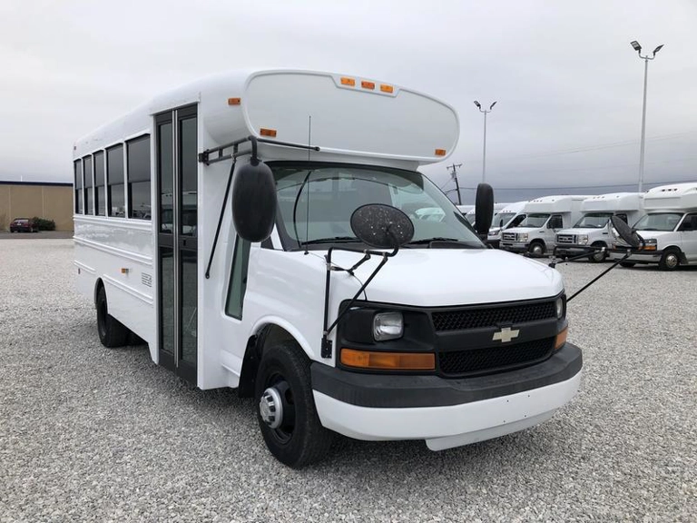Picture of 2008 Blue Bird Micro Bird Shuttle Bus