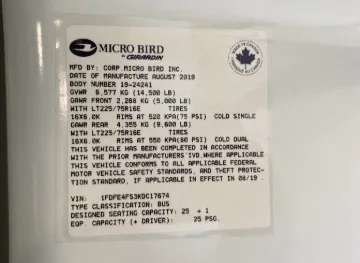 2019 Ford E-450 Blue Bird G5 25P