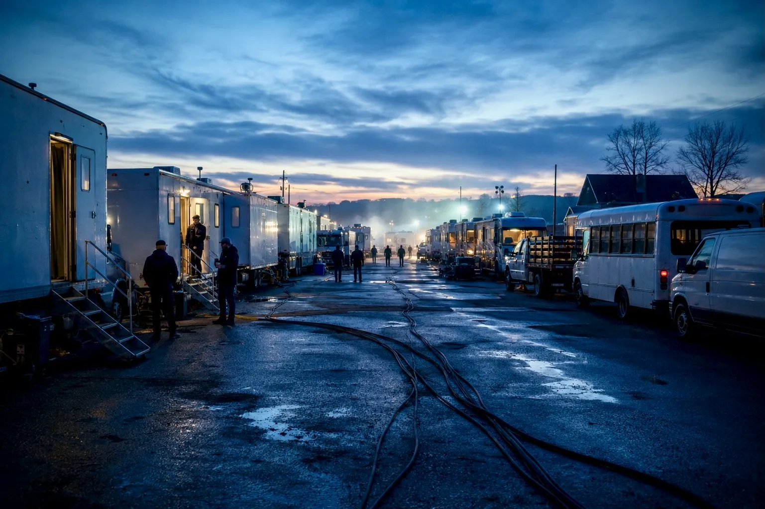 Every film set is a town on wheels. Meet the fleet that runs it.