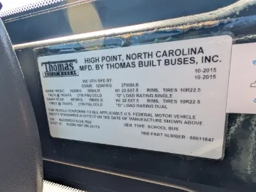 2017 Thomas C2 39P NJ Spec A/C