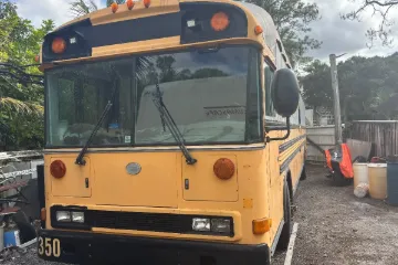 Picture of 2008 Blue Bird RE Raised Roof Skoolie