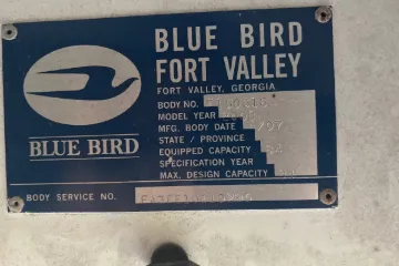 Picture of 2008 Blue Bird RE Raised Roof Skoolie