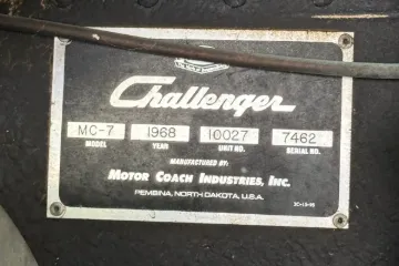 Picture of 1968 MCI Tour Bus/Conversion Bus - MC7 Challenger