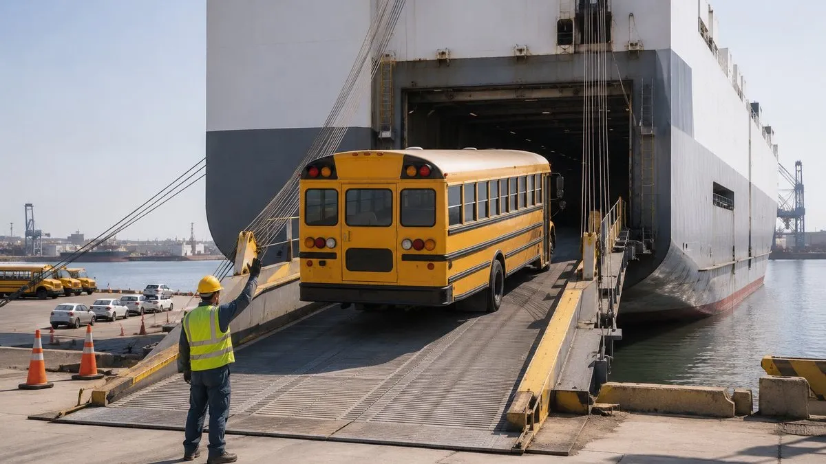 Exporting a Used American Bus: The Step by Step Paperwork
