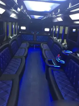 2015 Ford F-550 Tiffany Party Bus 36P