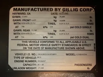 Picture of 2006 Gillig 40 foot Low Floor Transit