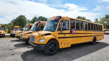 Picture of 30 Matching 72 Passenger Thomas Cummins Diesel