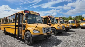 Picture of 30 Matching 72 Passenger Thomas Cummins Diesel