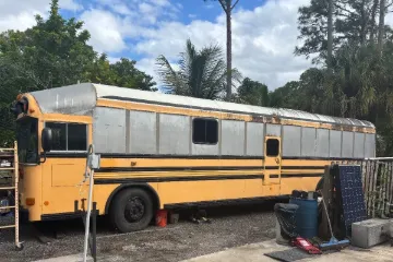Picture of 2008 Blue Bird RE Raised Roof Skoolie