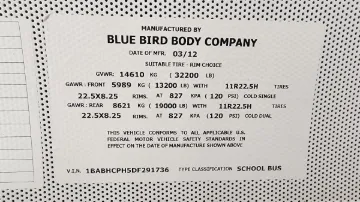 Picture of 2013 Bluebird AAFE