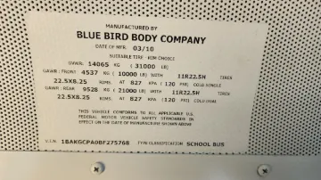 Picture of 2011 Bluebird Vision 72P 