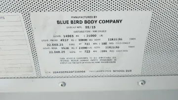 Picture of 2016 Blue Bird Vision 72P