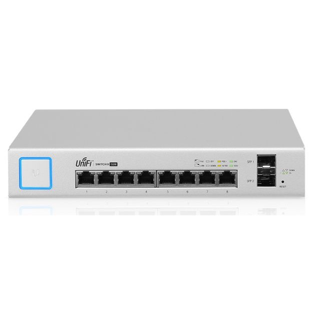 Streakwave Ubiquiti US-8-150W UniFi Switch 8 150W