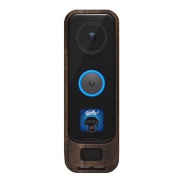 Picture of Ubiquiti UACC-G4-DB-Pro-Cover-Wood Wood Cover for G4 Doorbell Pro