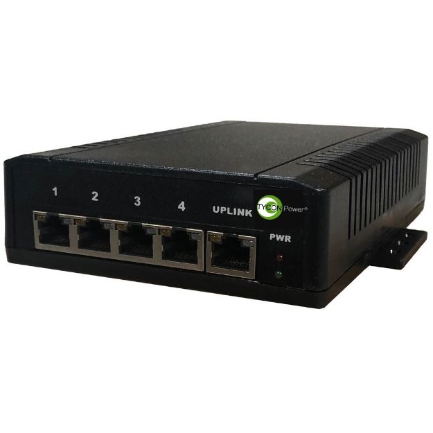 Picture of Tycon Power Systems TP-SW5G-D+ 5 Port High Power PoE Switch