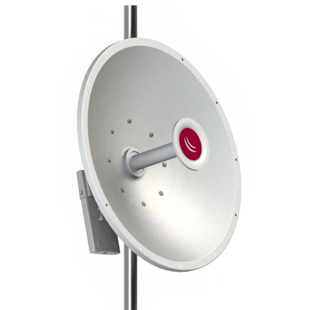 Picture of MikroTik MTAD-5G-30D3-4PA 5GHz 30dBi Dish Precision Align Mount 4Pk