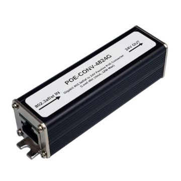 Picture of Tycon Power Systems POE-CONV-4824G 802.3af/at/bt to 24V Passive PoE Convert