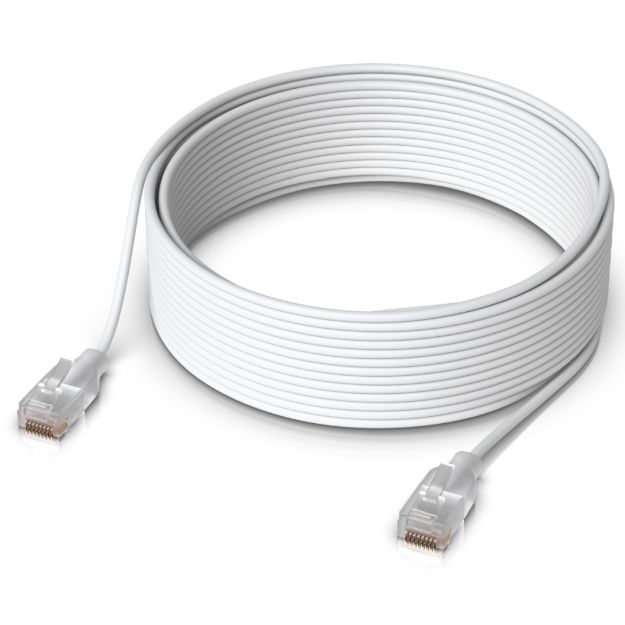 Picture of Ubiquiti UACC-Cable-Patch-EL-15M-W UniFi Etherlighting Patch Cable 15m White