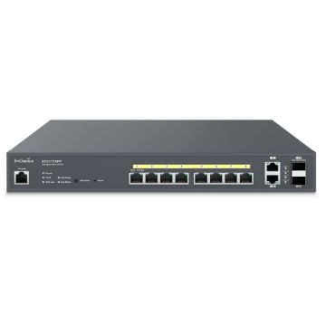 Picture of EnGenius NFR-ECS1528FP Cloud 24-Port 4x10Gb 410W PoE+ Switch Not for Resell