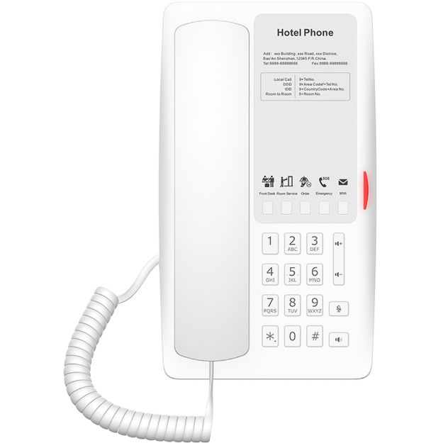 Picture of Fanvil H4W-White WiFi 6 IP Phone Paper Faceplate White