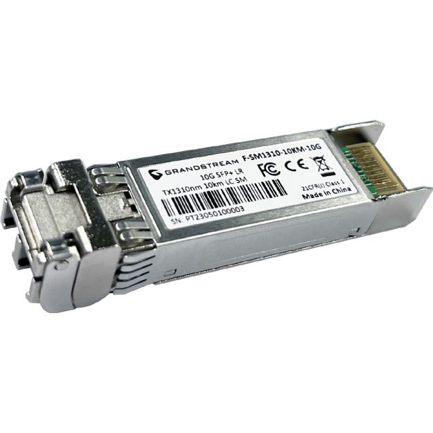 Picture of Grandstream F-SM1310-10KM-10G Single-Mode 10Gbps SFP+ Fiber Module