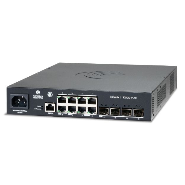 Picture of Cambium MXTX1012GxPA00 cnMatrix TX1012-P-AC Ethernet ROW