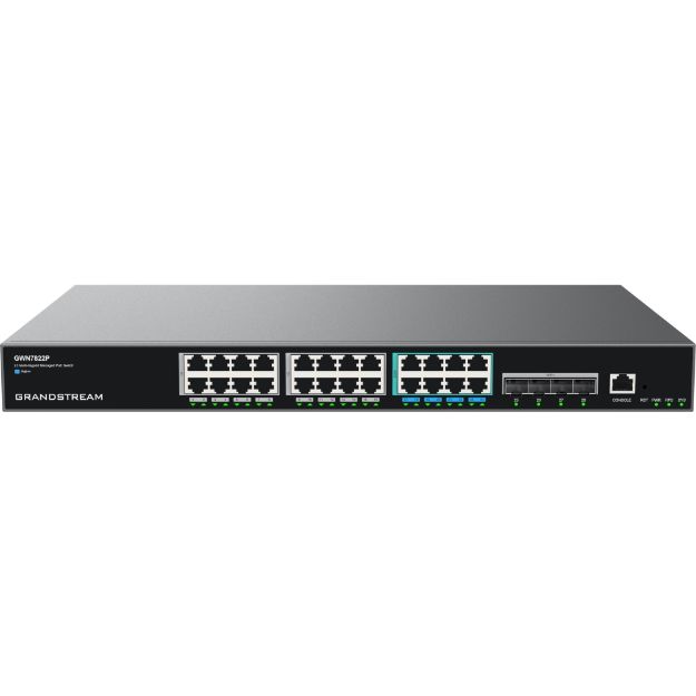 Picture of Grandstream GWN7822P PoE Managed Switch 8xPoE++ 4xSFP+ 16xGigE