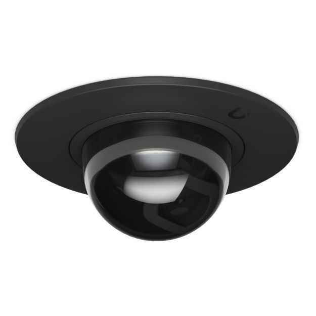 Picture of Ubiquiti UACC-G5-Dome-Ultra-FM-SB-B G5 Dome Ultra Flush Mount Smoked Bubble Black