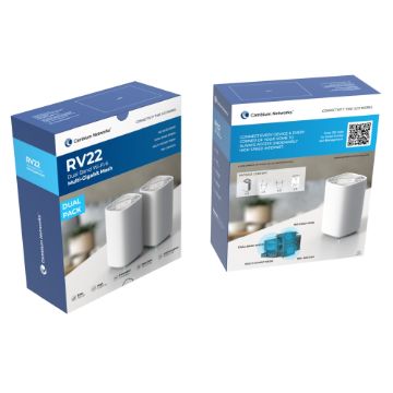 Picture of Cambium RV22USASB-US RV22 WiFi 6 Mesh Router US 2Pk