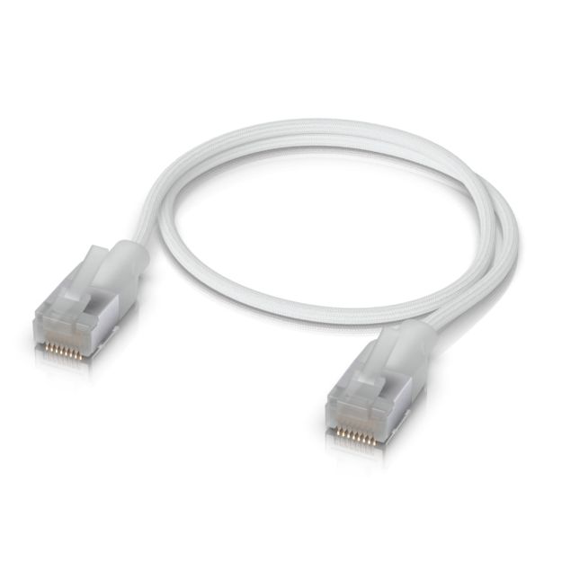 Picture of Ubiquiti UACC-Cable-Patch-EL-C6A-0.3M-W UniFi Premium Patch Cable .03m