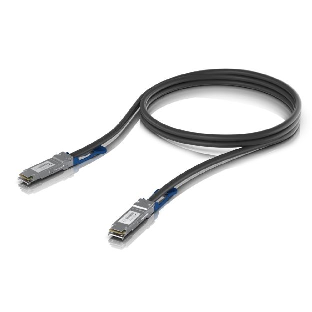 Picture of Ubiquiti UACC-DAC-QSFP28-1M-10 1m UniFi 100G Direct Attach Cable 10pk