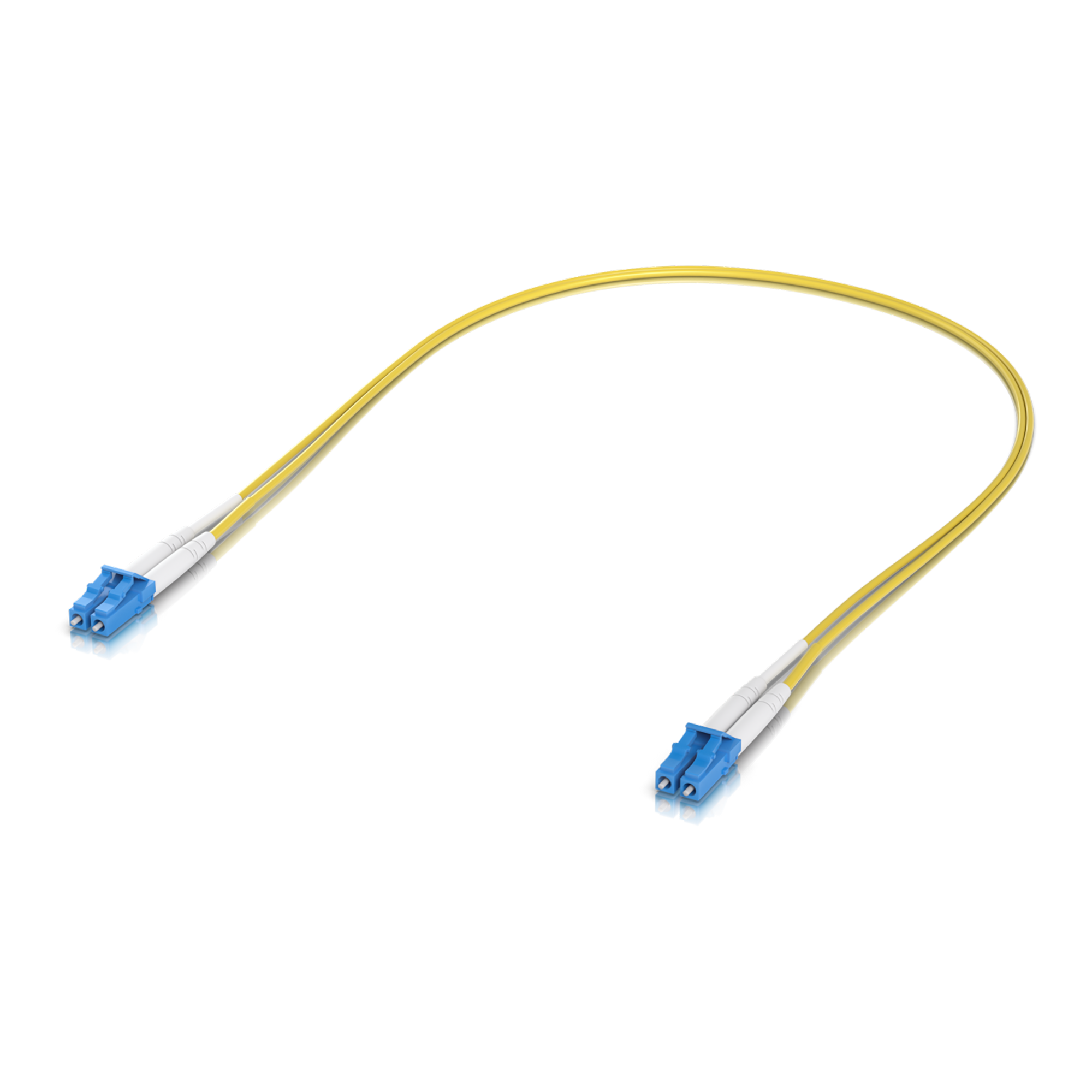 Ubiquiti UACC-OFC-S2-LULU-0.5M-50 OS2 Duplex LC UPC Fiber Patch Cable 0.5m 50pk