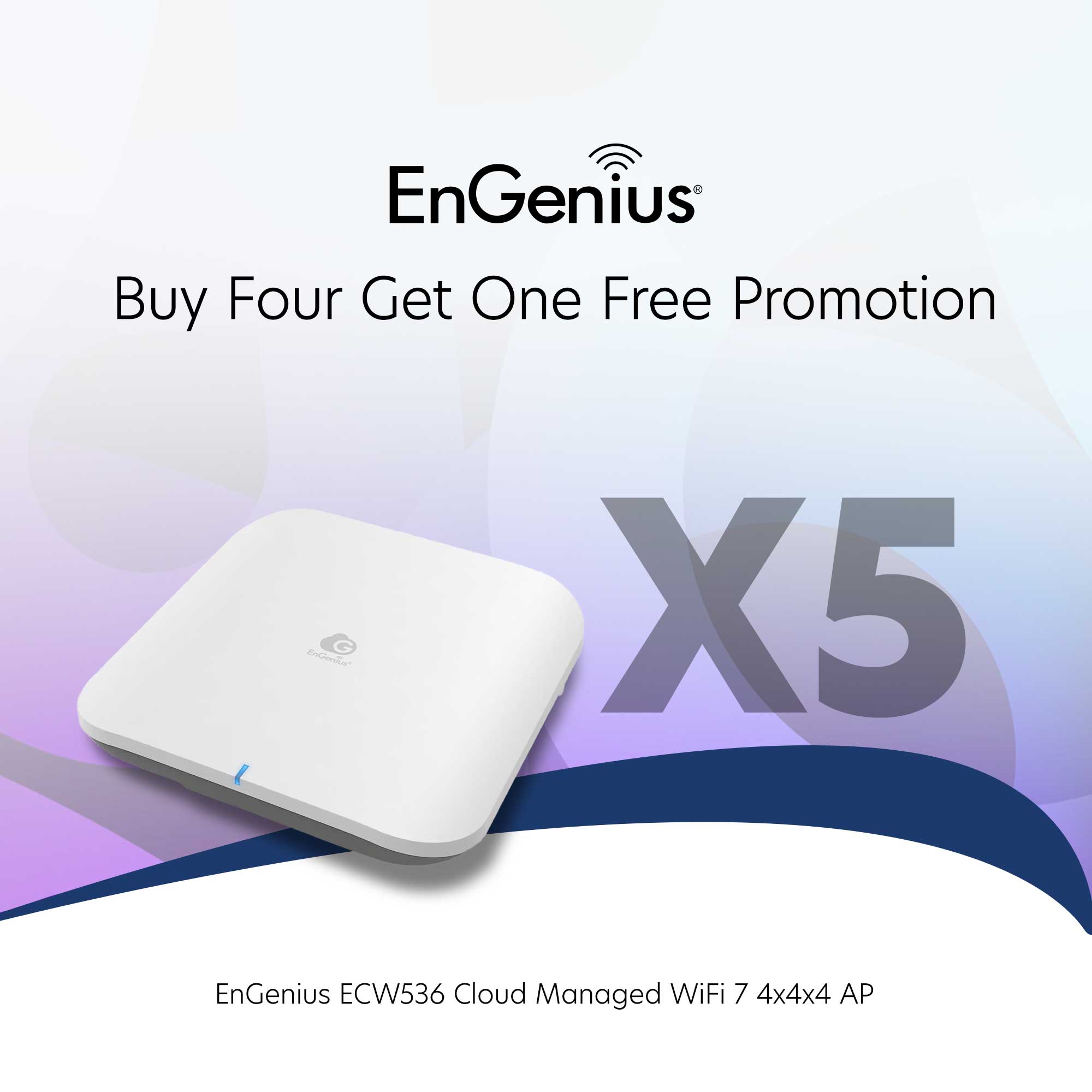 EnGenius ECW536-PROMO ECW536 Buy Four Get One Free Promotion