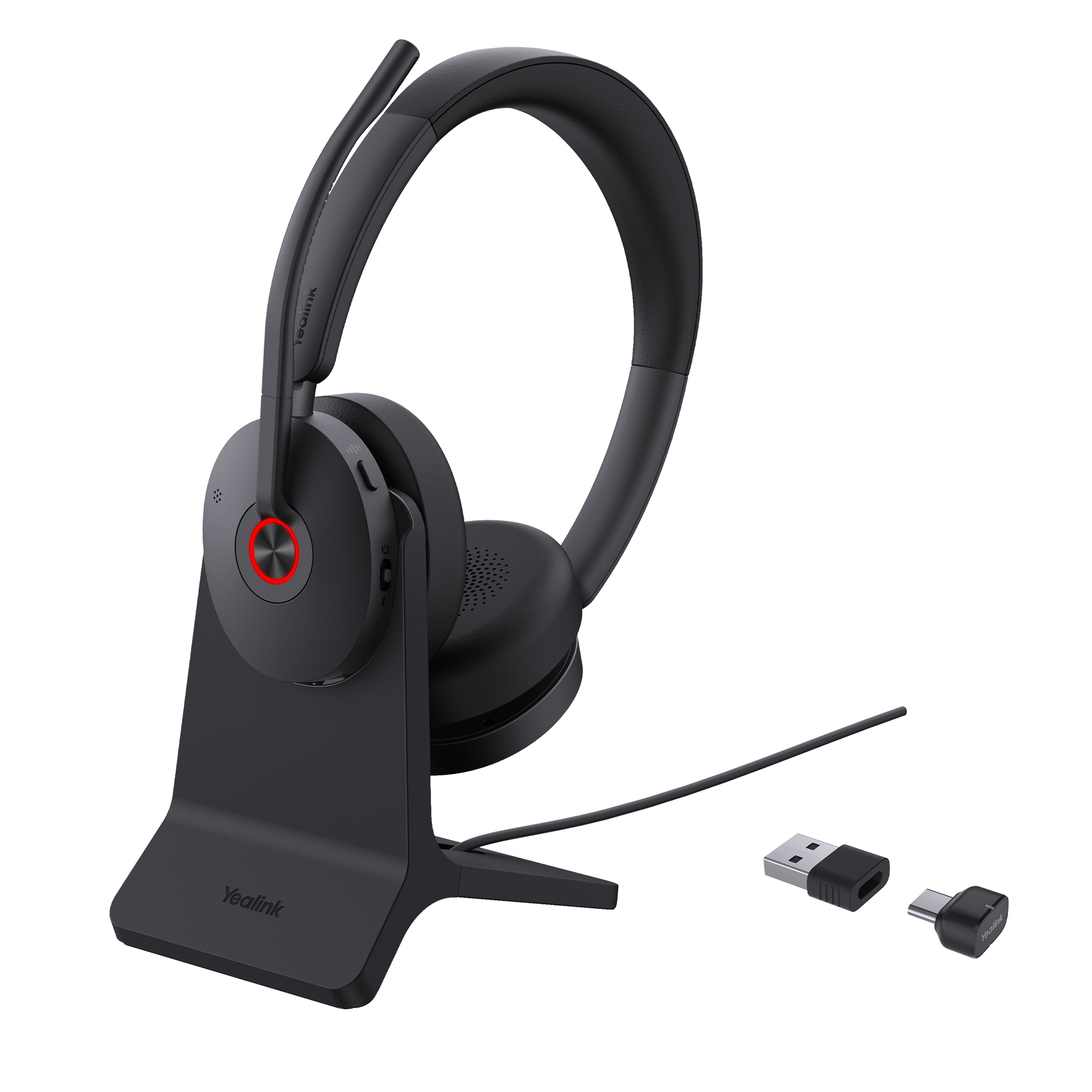 Yealink BH74-STND-MS-USB-C/A BH74 Headset with Charging Stand Teams USB-C/A
