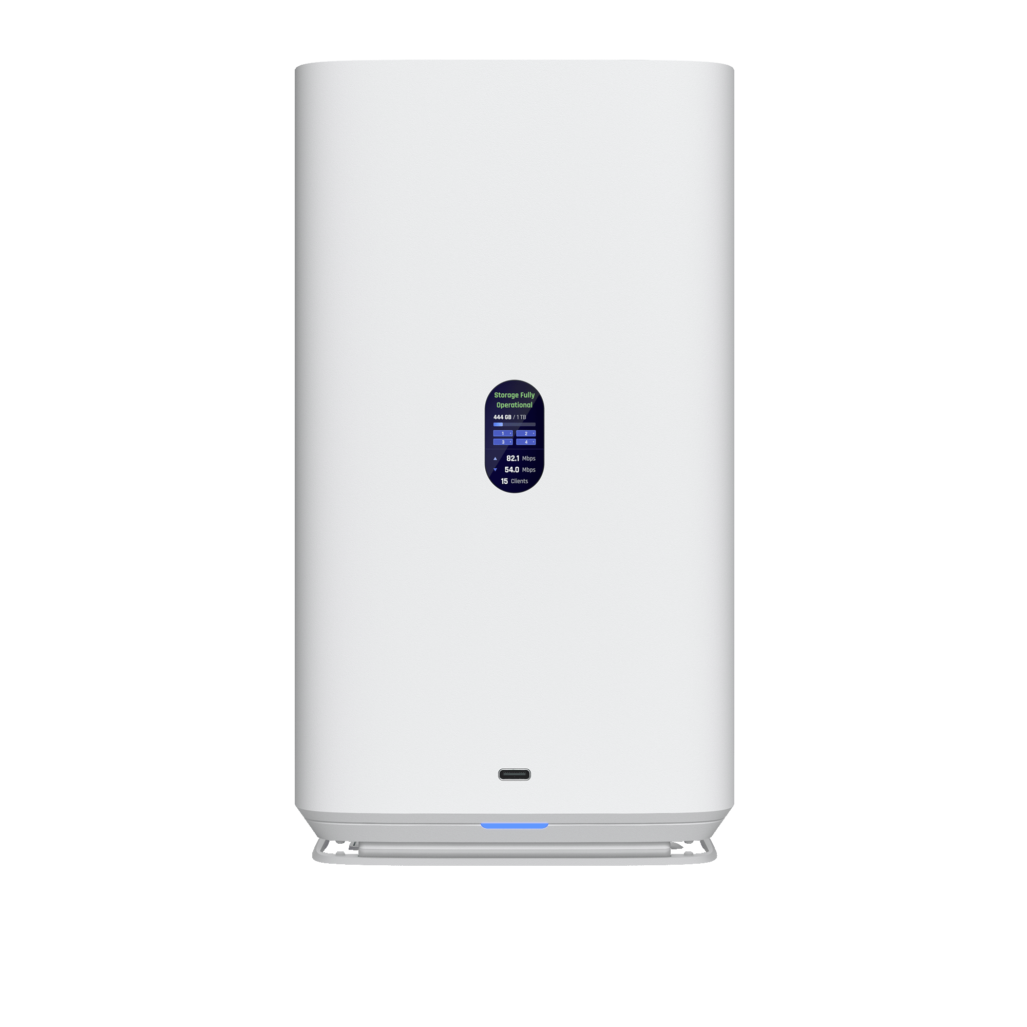 Ubiquiti UNAS-4-W UniFi Network Attached Storage 4 Bays White