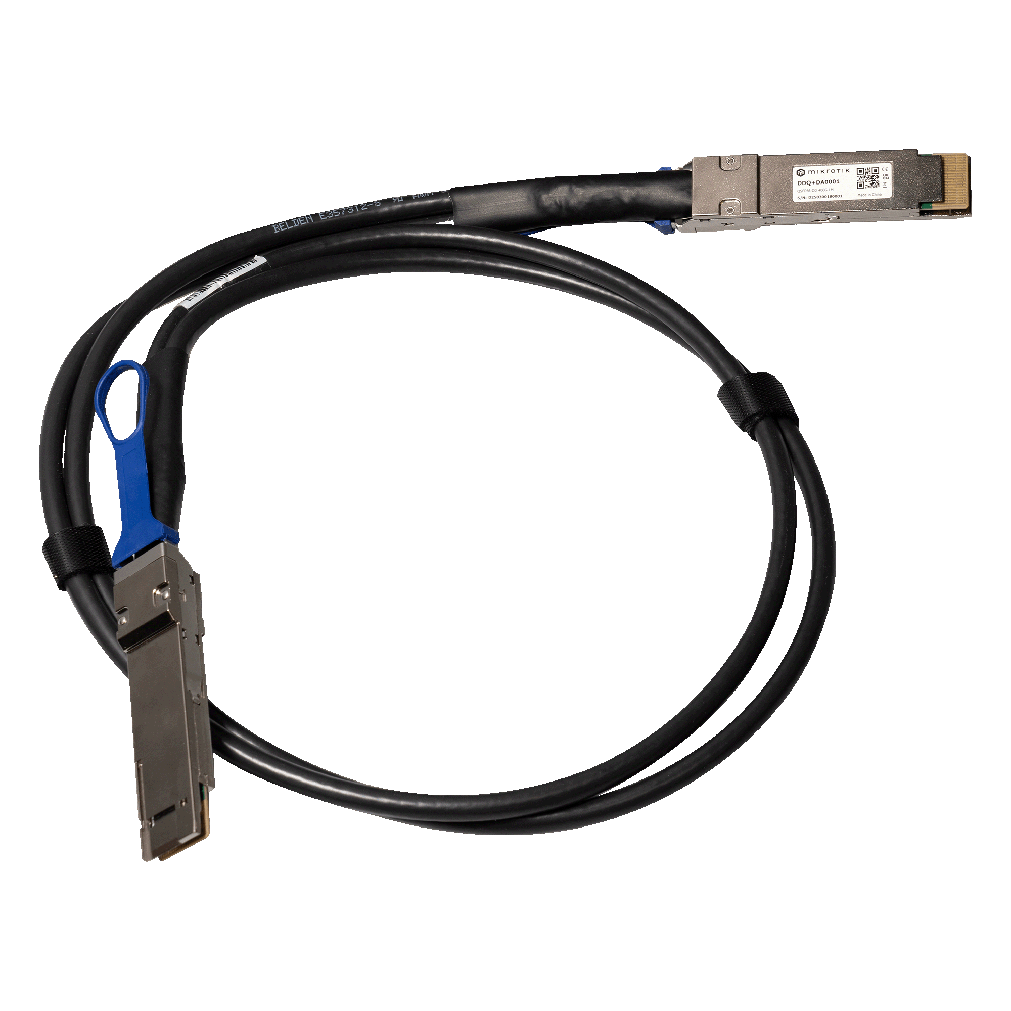 MikroTik DDQ+DA0001 400G Direct Attach Cable 1m