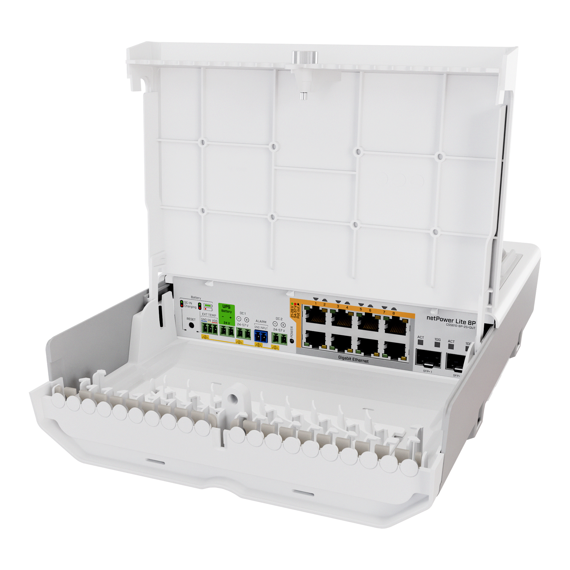 MikroTik CSS610-8P-2S+OUT netPower Lite 8P