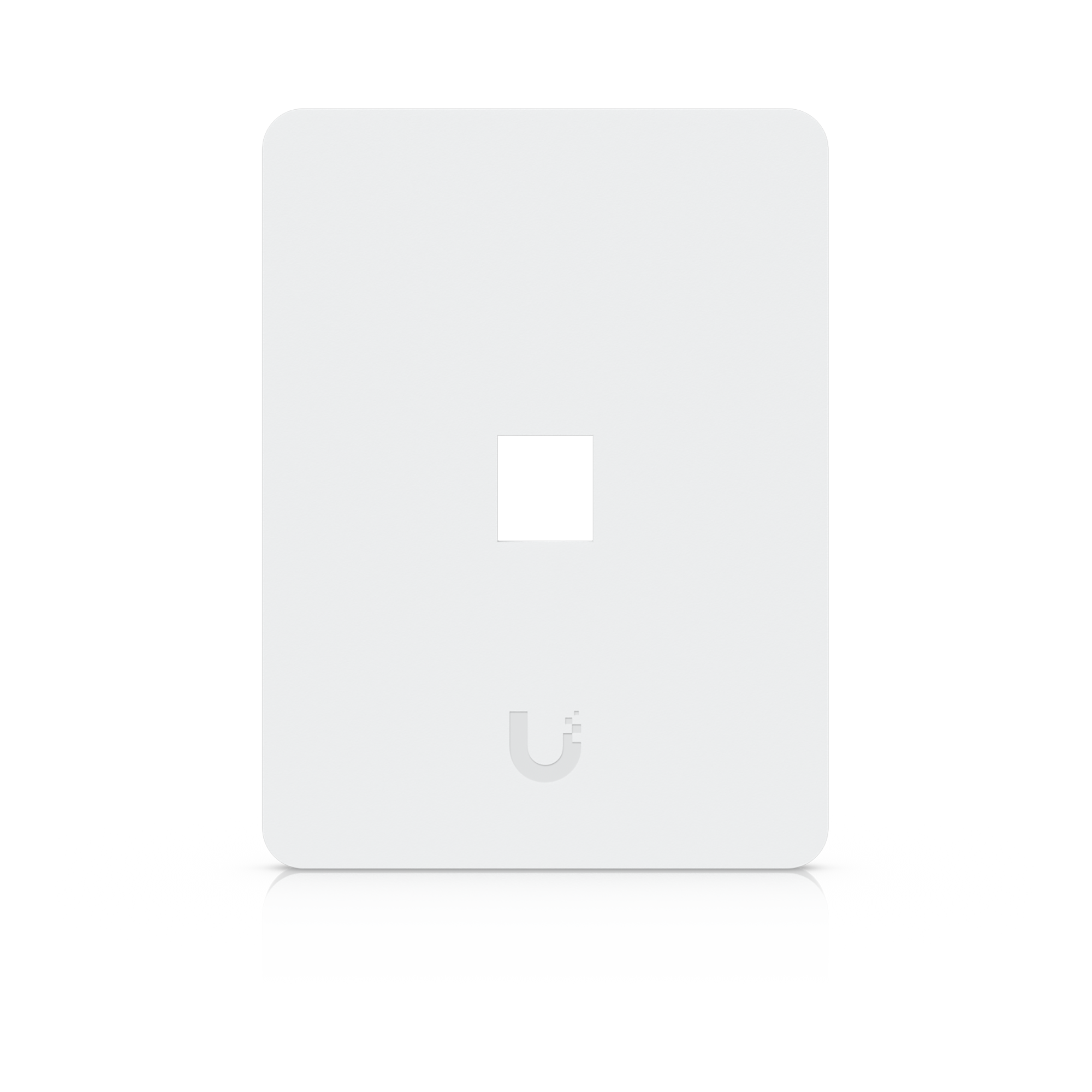 Ubiquiti UACC-WP-Keystone-V-1P Vertical Universal Paintable Keystone Wall Plate 1-Port 4Pk