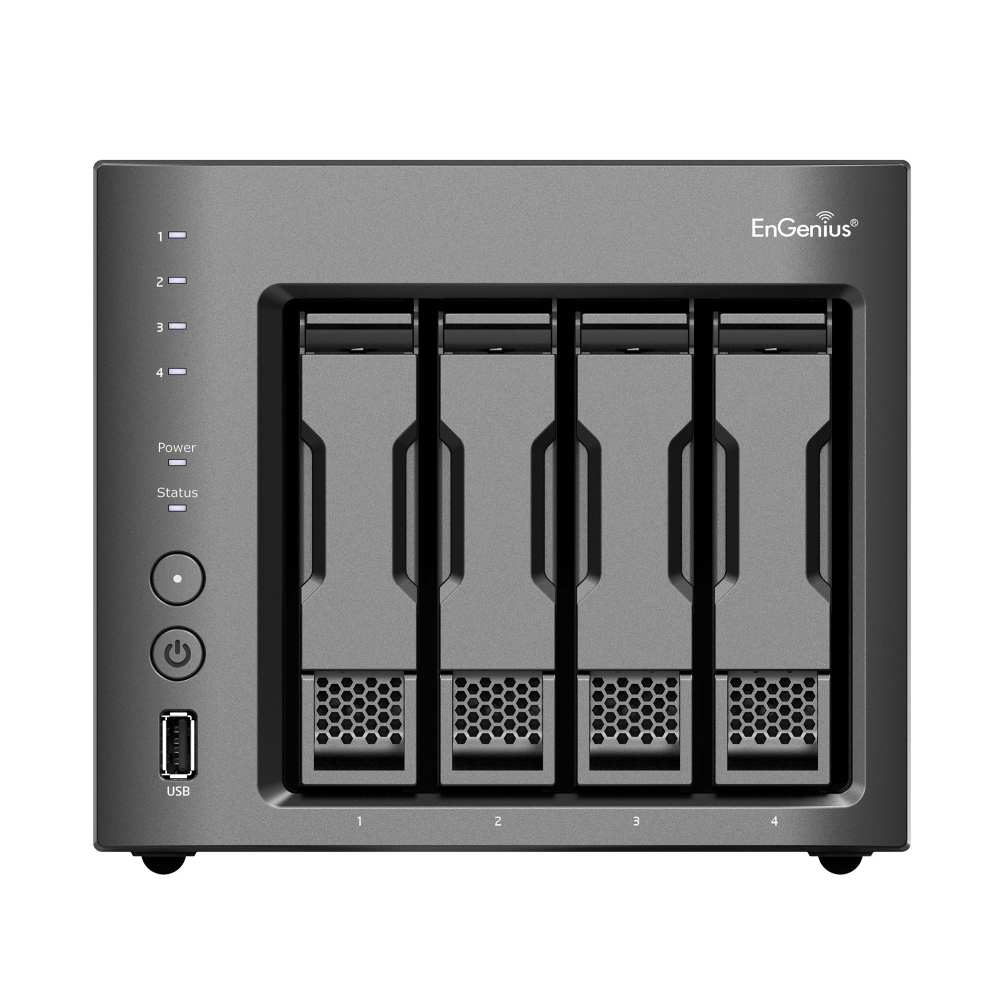 EnGenius EVS1004D Cloud Managed AI 4-Bay Network Video System Tower